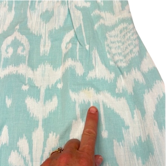 Vineyard Vines Sleeveless Floral Dress 6 Cocktail Summer Cotton - Picture 4 of 10